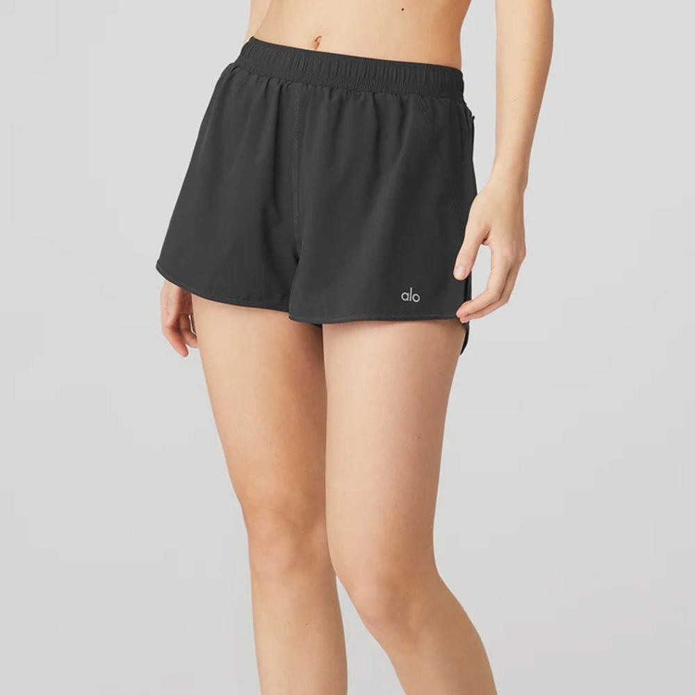 ALO Stride Short Sz L Black